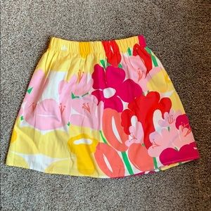 Size XS Lilly Pulitzer skirt in floral print